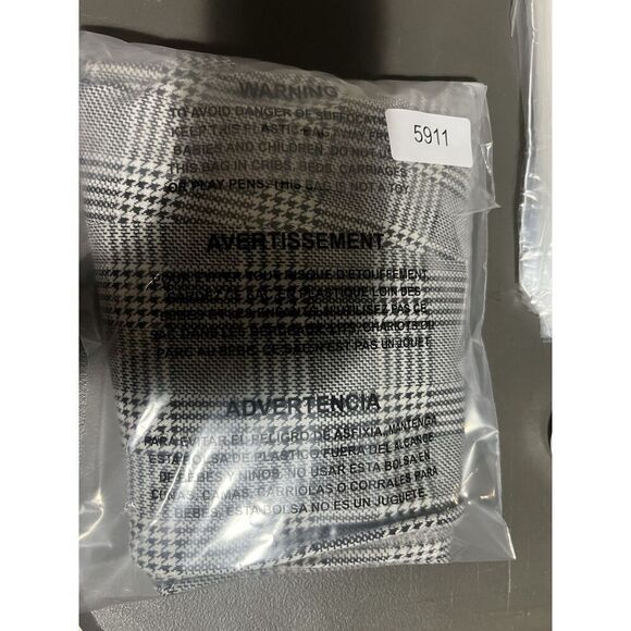 Maeve Women's Gray Plaid Flare Pants Size Small Stretch High Rise Tailored Fit - Picture 4 of 4